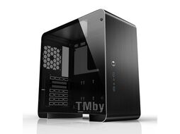 Корпус JONSBO U4PLUS Black без БП, боковая панель из закаленного стекла, mini-ITX, micro-ATX, ATX, черный