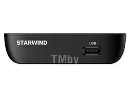 Ресивер DVB-T2 Starwind CT-160 черный