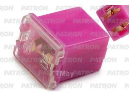 Предохранитель блистер PAL LOW PROFILE Fuse 30A розовый 16x12x10mm PATRON PFS182