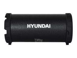 Колонка порт. Hyundai H-PAC220 черный/голубой 10W 1.0 BT/3.5Jack/USB