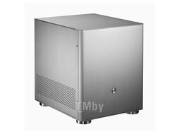 Корпус JONSBO V4 без БП, mini-ITX, micro-ATX, серебристый