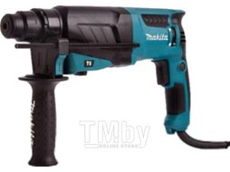 Перфоратор MAKITA HR 2630 в чем. (800 Вт, 2.4 Дж, 3 реж., патрон SDS-plus, вес 2.8 кг)