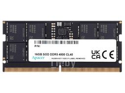 Оперативная память 16GB DDR5 SODIMM-4800 Apacer FS.16G2A.PTH CL40