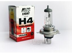 Автомобильная галогенная лампа Vegas H4.24V.75/70W AVS A78142S