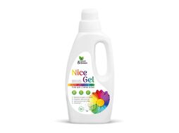 Гель для стирки "Nice Gel" для цветных тканей (концентрат) 1000 мл. (ПЭНД) Clean&Green CG8291