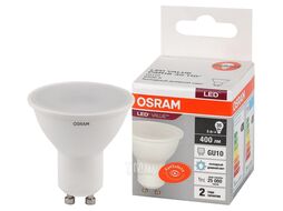 Лампа светодиодная GU10 5Вт 6500К 4058075581395 LED VALUE OSRAM