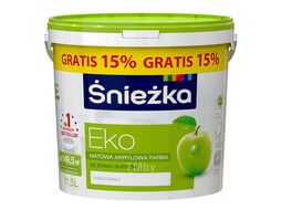 Краска Sniezka Эко Gratis белая 11,5 л