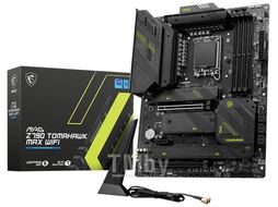 Материнская плата MSI MAG Z790 TOMAHAWK MAX WIFI, LGA1700, (HDMI, DP), 4xDDR V, ATX