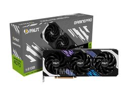 Видеокарта GeForce RTX 4070, 12Gb GDDR6X 192bit, Palit GamingPro NED4070019K9-1043A, RTL