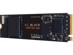 Диск SSD 1Tb WD Black SN750 SE WDS100T1B0E, (3600/2830), M.2