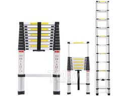 Лестница телескопическая стальная Алюмет ST 3.2 (11ступ., 3.2м)