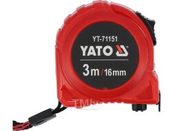 Рулетка 3мх16мм NYLON (бытовая) Yato YT-71151