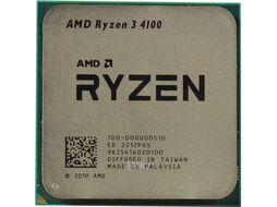 Процессор AMD Ryzen 3 4100 (Oem) (100-000000510) (4/3.8Ghz, 4 ядра, 4MB, 65W, AM4)