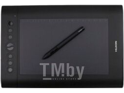 Графический планшет Huion H610PRO перо/5080LPI/233RPS/клавиш 8+16 софт/8192 уровней нажатия/USB A