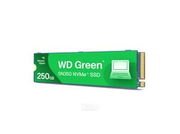 Твердотельный накопитель SSD Western Digital Green 500Gb, NVMe, R/W 2400/1650 Mb/s, TBW 60, 3D TLC