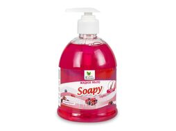 Жидкое мыло "Soapy" Light "Ягодный десерт" с дозатором 500 мл. Clean&Green CG8244