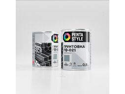 Грунтовка ГФ-021 PentaStyle светло-серая 0,8кг