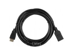 Кабель удлинитель HDMI (19M) - HDMI (19F), 3м, ACD ACD-DHHF1-30B, черный