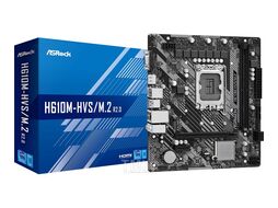 Материнская плата ASRock H610M-HVS/M.2 R2.0, LGA1700, (VGA, HDMI), 2xDDR IV, mATX