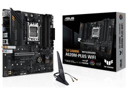 Материнская плата Asus TUF Gaming A620M-Plus WiFi, AM5, (HDMI, 2xDP), 4xDDR V, mATX