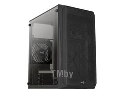 Корпус AeroCool CS-107-A-BK-v1 Black, без БП, mATX