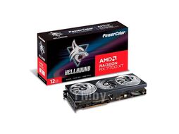 Видеокарта Radeon RX 7700 XT, 12Gb GDDR6 192bit, PowerColor Hellhound RX7700XT 12G-L/OC, RTL