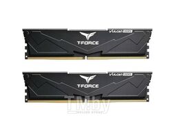 Оперативная память 32Gb Team T-Force Vulcan Black FLBD532G5600HC36BDC01, DDR V, PC-44800, 5600MHz, kit 2x16Gb