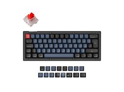 Клавиатура Keychron V4 Black (RGB, Hot-Swap, Keychron K pro Red Switch)