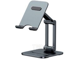 Подставка для смартфона Baseus Desktop Biaxial Foldable Metal Stand (for Phones) Grey (LUSZ000013)