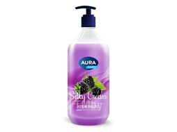 Крем-мыло AURA Шелк и ежевика Silky Cream 1000мл