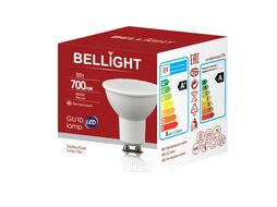 Лампа светодиодная GU10 8Вт 4000К LED Bellight