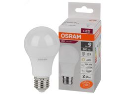 Лампа светодиодная А75 8,5Вт Е27 3000К 4058075578821 LED Value OSRAM