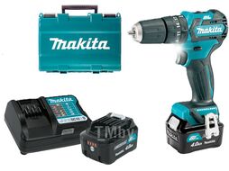 Аккум. ударная дрель-шуруповерт MAKITA HP 332 DWME в чем. (10.8 В, 2 акк., 4.0 А/ч Li-Ion, 2 скор., 35 Нм, шурупы до 8 мм, сверление в металле до 10 м