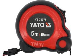 Рулетка 5мх19мм NYLON, ABS (бытовая) Yato YT-71076