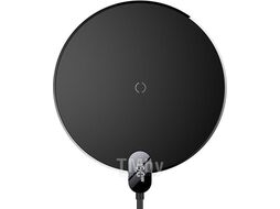 Беспроводное зарядное устройство Baseus Digital LED Display Gen 2 Wireless Charger 15W Black CCED000001