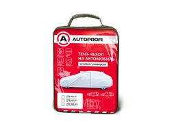 Тент-чехол на автомобиль AUTOPROFI HTB-440 (M), хетчбек 440х165х119 см