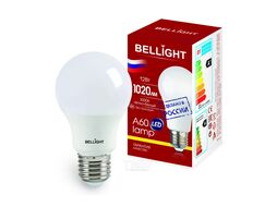 Лампа светодиодная А60 12Вт Е27 3000К LED Bellight