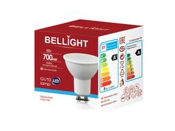 Лампа светодиодная GU10 8Вт 6500К LED Bellight