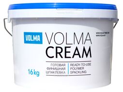 Шпаклевка финишная готовая VOLMA-Cream, 16 кг