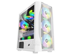 Корпус 1stPlayer FIREBASE X3-M White, без БП, mATX