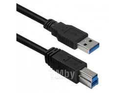 Кабель USB3.0 (AM) - USB3.0 (BM), 1м, ACD ACD-U3ABM-10L, черный