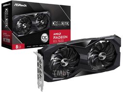 Видеокарта Radeon RX 7600, 8Gb GDDR6 128bit, ASRock Radeon RX 7600 Challenger 8GB OC RX 7600 CL 8GO, RTL