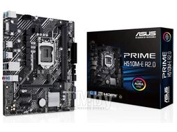 Материнская плата Asus Prime H510M-E R2.0, LGA1200, (VGA, HDMI, DP), 2xDDR IV, mATX