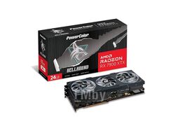 Видеокарта Radeon RX 7900 XTX, 24Gb GDDR6 384bit, PowerColor RX7900XTX 24G-L/OC, RTL