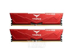 Оперативная память 32Gb Team T-Force Vulcan Red FLRD532G5600HC36BDC01, DDR V, PC-44800, 5600MHz, kit 2x16Gb