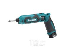 Аккум. шуруповерт MAKITA TD 022 DSE в сумке+ аксессуары (7.2 В, 2 акк., 1.0 А/ч Li-Ion, 1 скор., 25 Нм, шурупы до 6 мм)