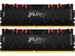 Память DDR4 16Gb (2*8Gb) 4000MHz FURY Renegade RGB CL 19T, тайминги 19-23-23, напряжение 1.35 В Kingston KF440C19RBAK2/16