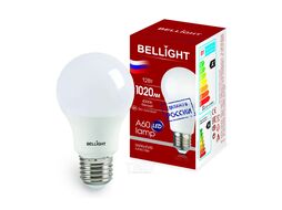 Лампа светодиодная А60 12Вт Е27 4000К LED Bellight