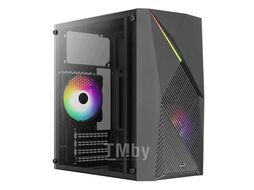 Корпус Aerocool Raider Mini-G-BK-v2 Black, без БП, mATX