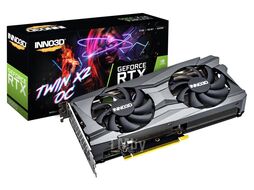 Видеокарта GeForce RTX 3060, 12Gb GDDR6 192bit, Inno3D RTX 3060 Twin X2 OC N30602-12D6X-11902120H, RTL